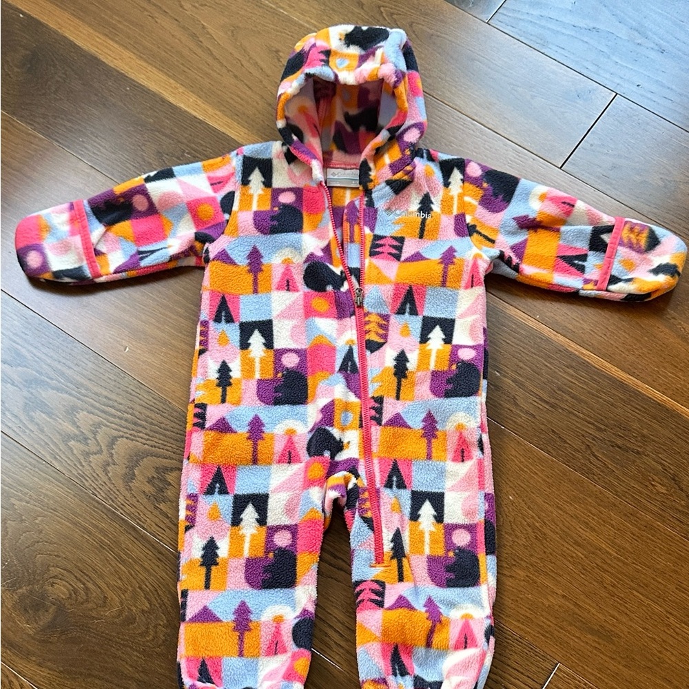 COLUMBIA BABY FLEECE ONESIE